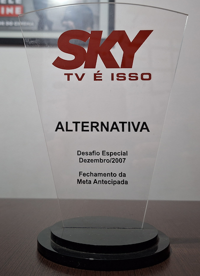 Prêmio 2007 - Parceiro Autorizado SKY